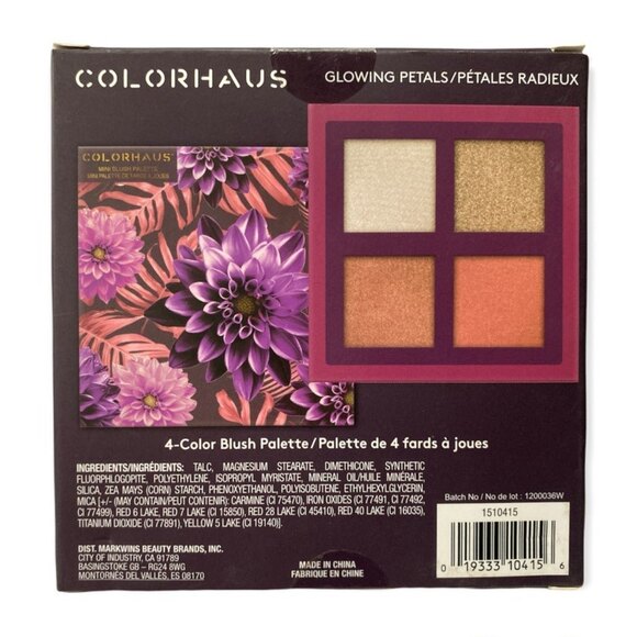 COLORHAUS makeup set: Luscious Flowers On the go palette + Mini Blush Palette - Picture 6 of 6
